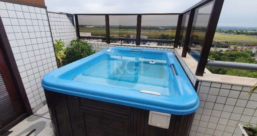 Cobertura para Venda - 140.15m², 2 dormitórios, sendo 1 suites, 4 vagas - Jardim Lindóia