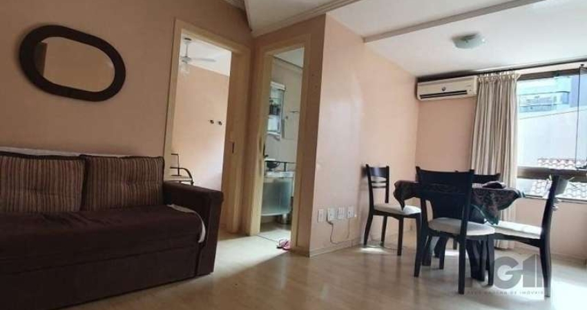 Excelente apartamento de 53m² com 1 dormitório no bairro Menino Deus.