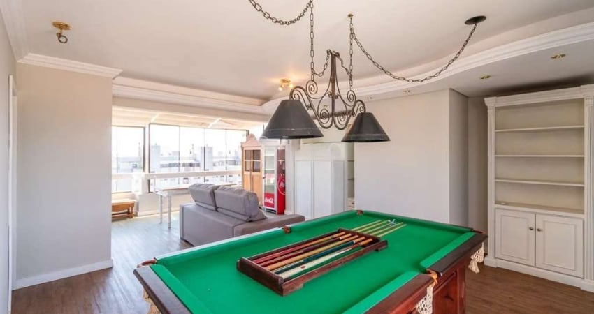 Cobertura com 3 dorm 189m² privativos 2 vagas individuais -  jardim lindóia