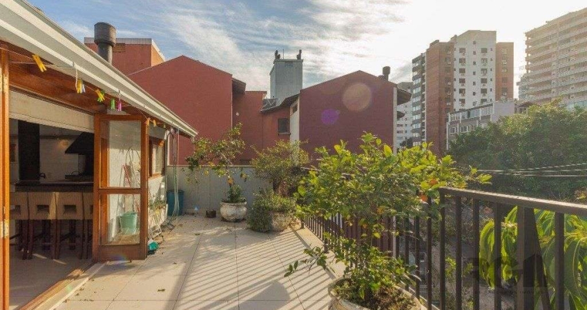 Apartamento GARDEN triplex no Rio Branco com 4 dormitórios e 3 vagas