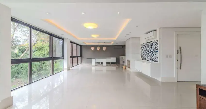 Alto padrão no terrazas: 4 suítes, 312m² e vista incrível para a natureza