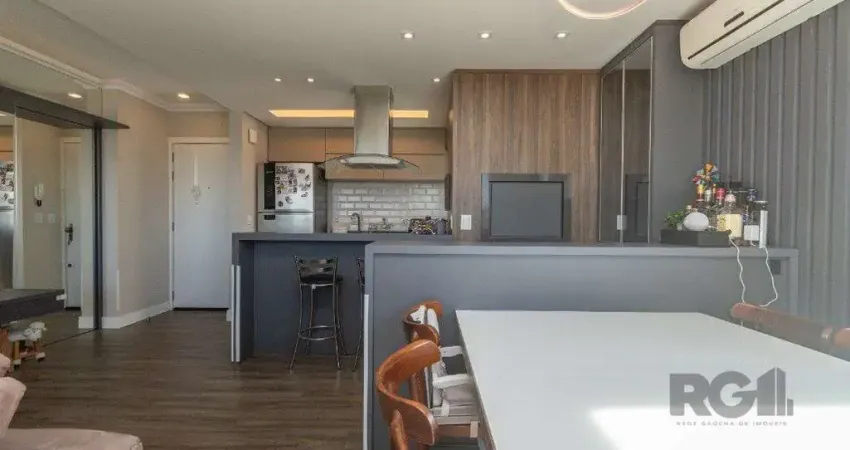 Apto 3 dormitórios, transformado em 2 com suíte e closet enorme, 2 vagas de garagem no jardim botânico