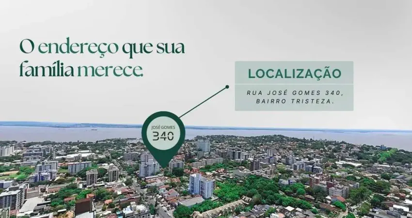 Apartamento no bairro tristeza com 2 suítes e 2 vagas (conclusão em 2028)