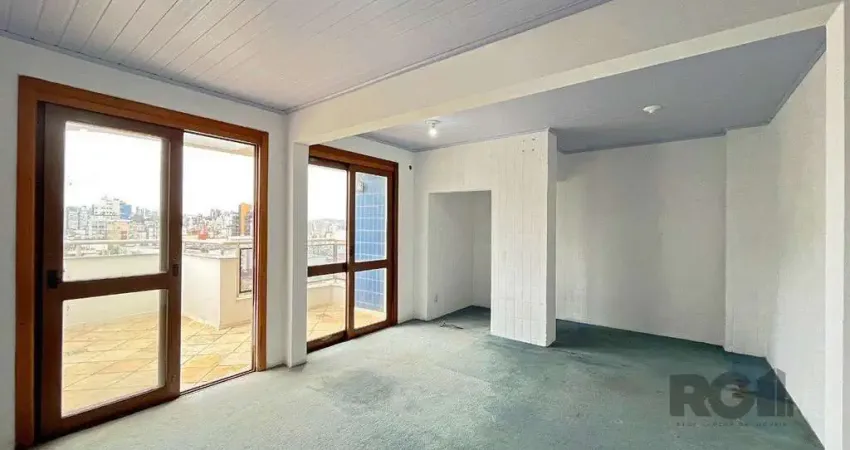 Cobertura de 1 dormitório com uma vaga de garagem no bairro independência em porto alegre