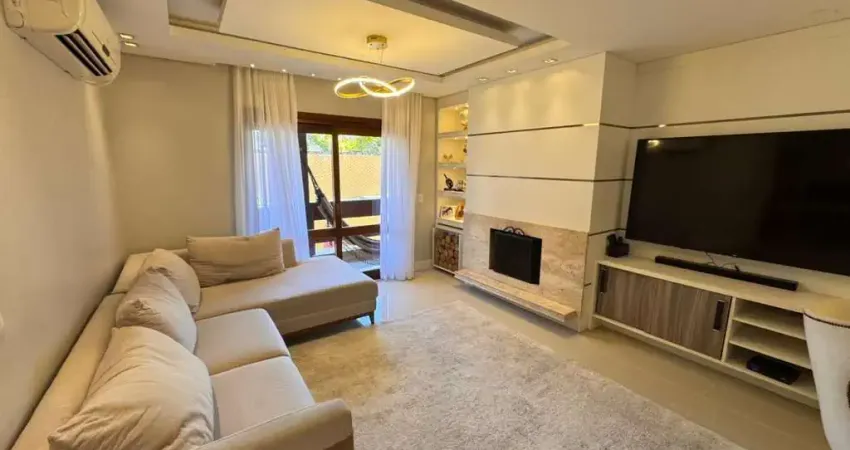 Casa semimobiliada 3 dorm em condomínio fechado no jardim planalto