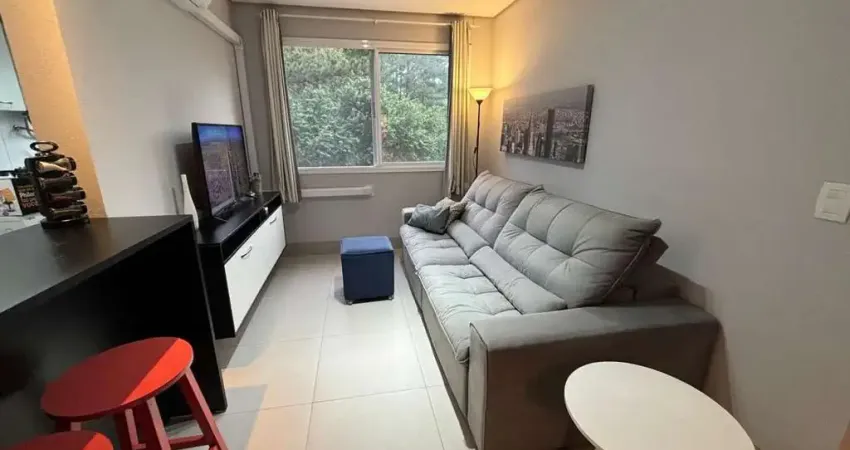 Apartamento mobiliado de 2 dormitórios e duas vagas bairro agronomia