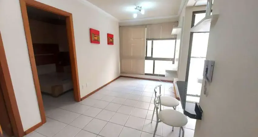 Apartamento no jardim botânico de 1 dormitório semi mobiliado