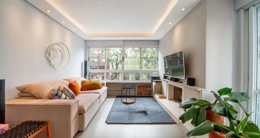 Apartamento Garden com 136m² e 3 dormitórios, 1 suíte, 2 vagas