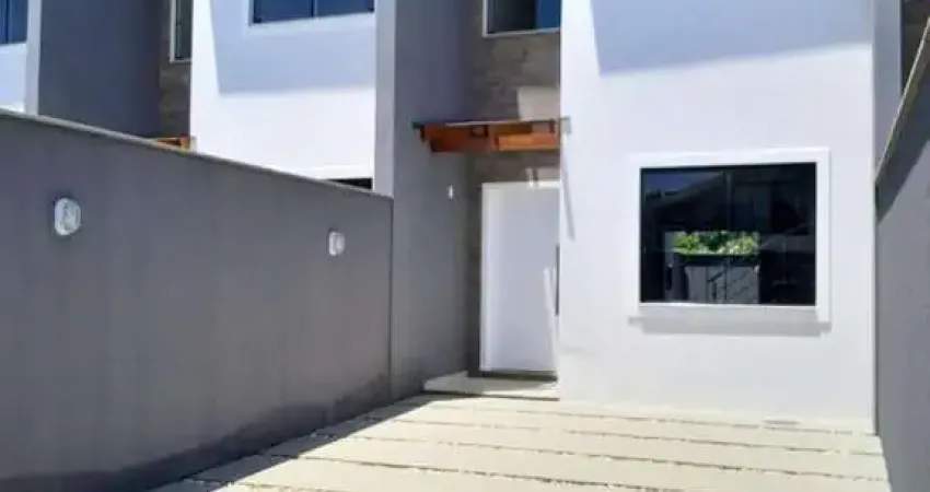 Sobrado Geminado para Venda em Joinville, Bom Retiro, 3 dormitórios, 1 suíte, 2 banheiros, 2 vagas