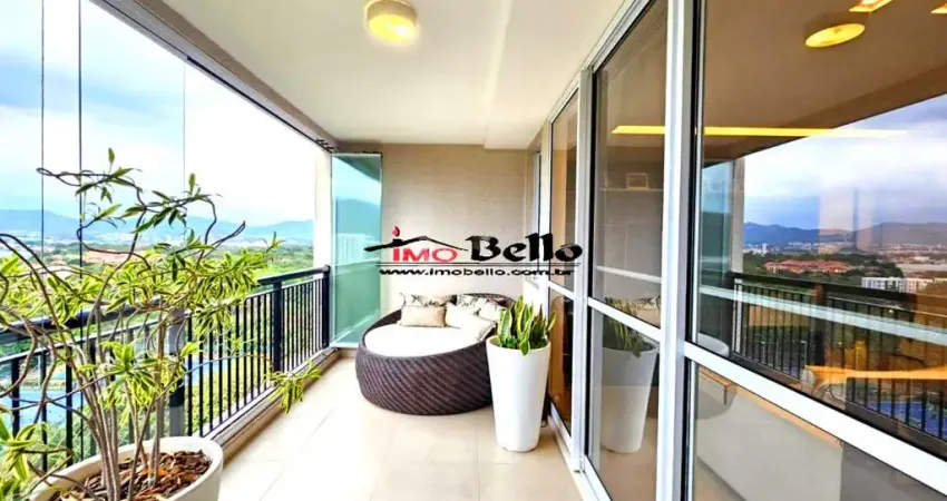 Apartamento de luxo de 3 suítes na barra olímpica, rio de janeiro-rj: 166m² de puro conforto!