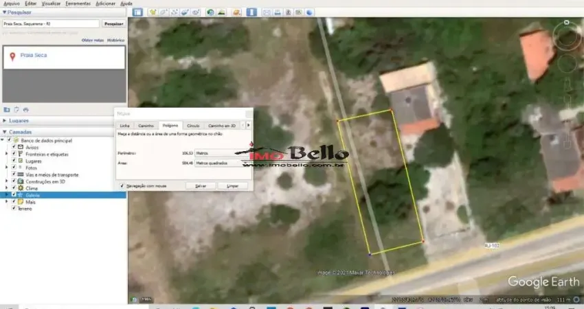 Terreno comercial à venda em araruama-rj, vila são jorge  585m² de área disponível!