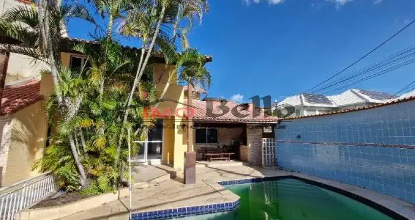 Venda de casa em condomínio de luxo no anil, rio de janeiro - 3 quartos, 2 suítes, 2 salas, 4 banheiros, 1 vaga, 313m².