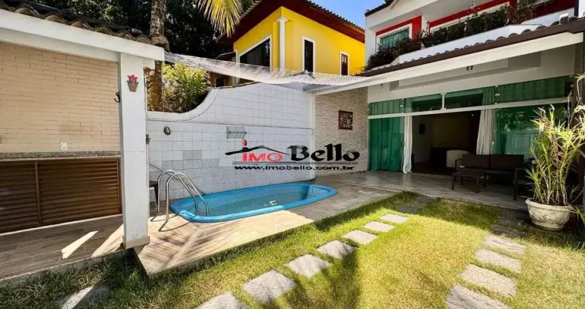 Casa no condomínio nova barra na freguesia jacarepaguá - 3 quartos, 2 suítes, 164m² - rio de janeiro-rj