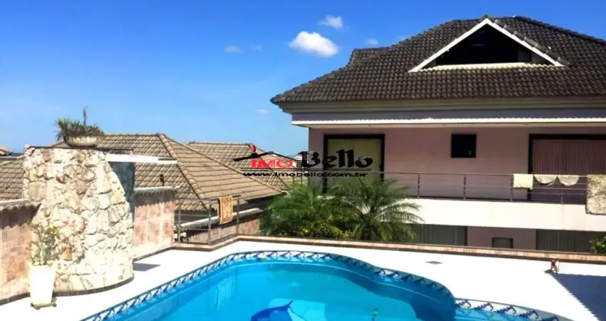 Casa de luxo na freguesia jacarepaguá: 3 quartos, 3 suítes, 7 banheiros, 3 vagas, 400m² - venda ou locação no rio de janeiro-rj!