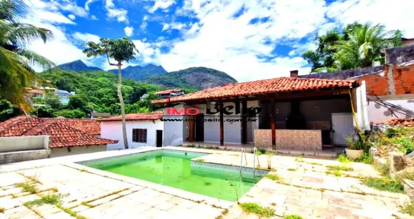 Imperdível casa à venda na freguesia jacarepaguá, rio de janeiro-rj: 5 quartos, 1 suíte, 3 salas, 5 banheiros, 4 vagas, 622m² de área!