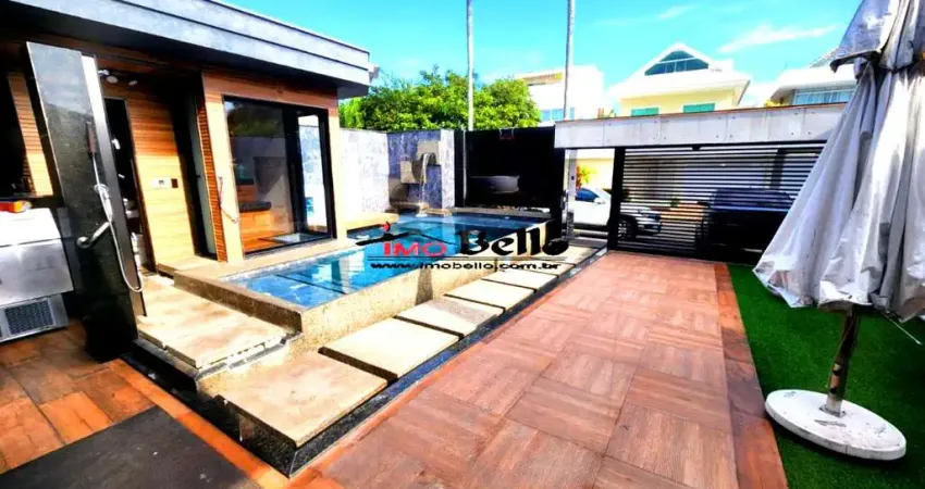 Casa de luxo no recreio dos bandeirantes: 4 quartos, 4 suítes, 3 salas, 5 banheiros, 2 vagas de garagem, 383m²! venha conferir!