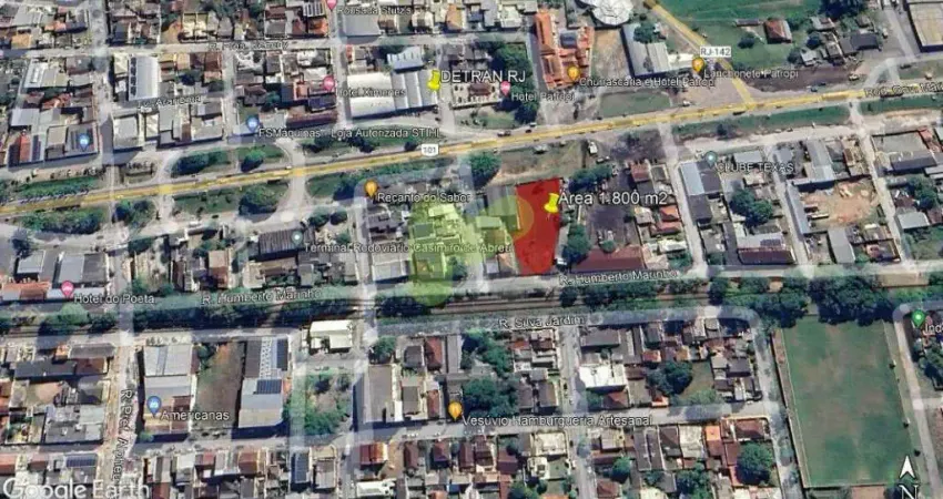 Área para Locação as margens da BR-101 com 1.800 m2 em Casimiro de Abreu