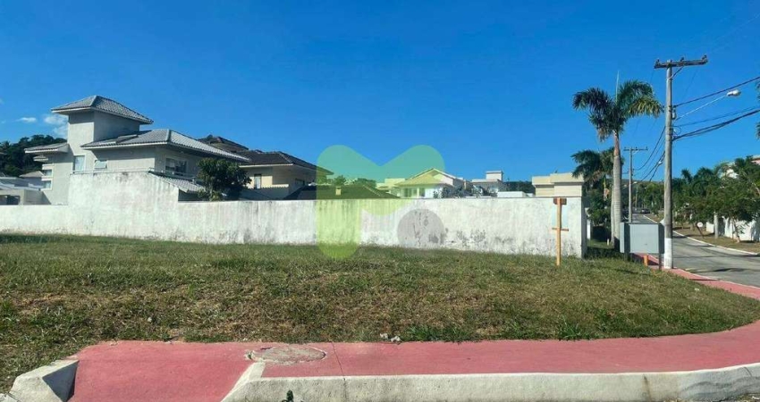Terreno em condomínio fechado à venda na Avenida Ricardo Muylaert Salgado, Vale dos Cristais, Macaé