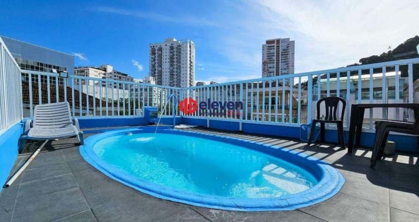 Casa com 2 quartos à venda na Rua Alfredo Albertini, Marapé, Santos