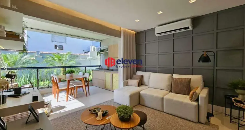 Apartamento à venda, 1 quarto, 1 suíte, 1 vaga, Ponta da Praia - Santos/SP