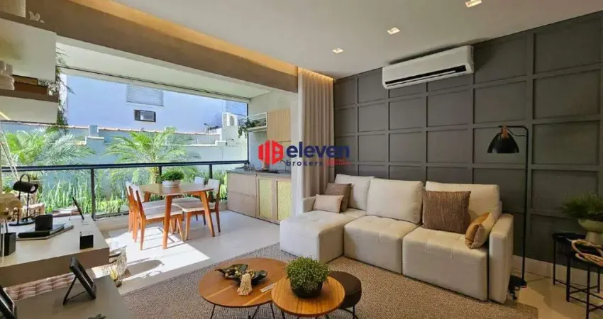 Apartamento à venda, 1 quarto, 1 suíte, 1 vaga, Ponta da Praia - Santos/SP