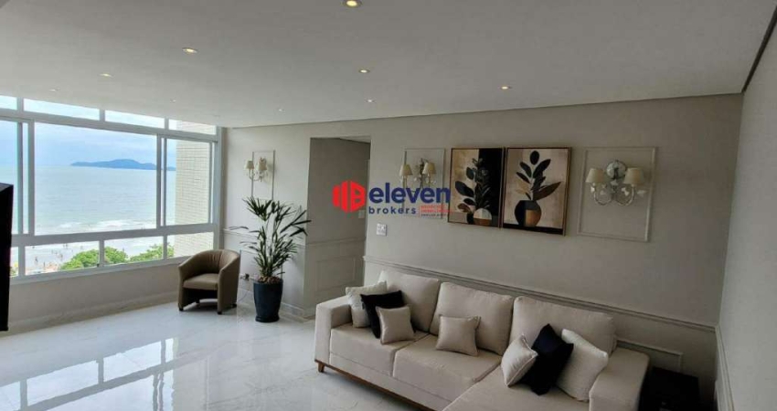 Apartamento Reformado à Beira-Mar em Santos | 85m² | Automação Residencial por Voz!