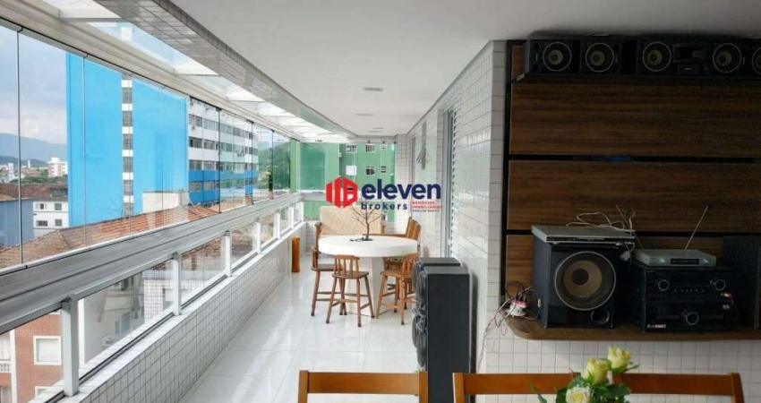 Apartamento Garden à Venda, 3 Suítes, no Itararé, São Vicente-SP