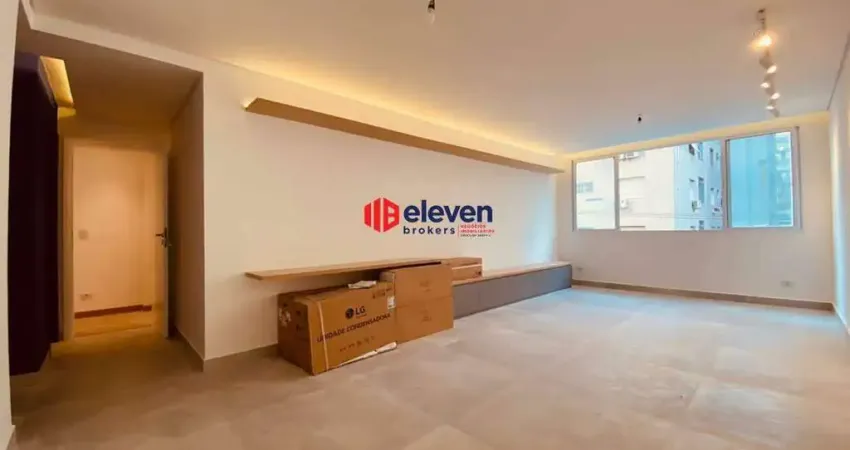 Apartamento Reformado com Vista para o Mar e 3 Dormitórios no Gonzaga