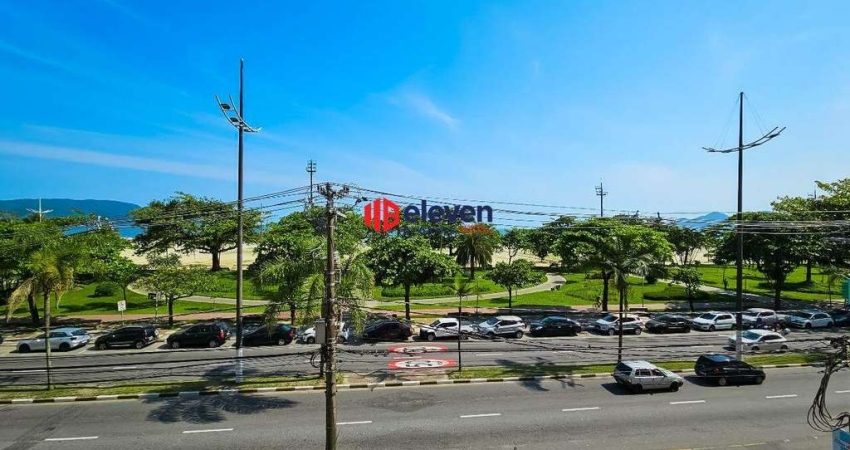 Apartamento Exclusivo Frente Mar com 3 Dormitórios no Gonzaga, Santos-SP