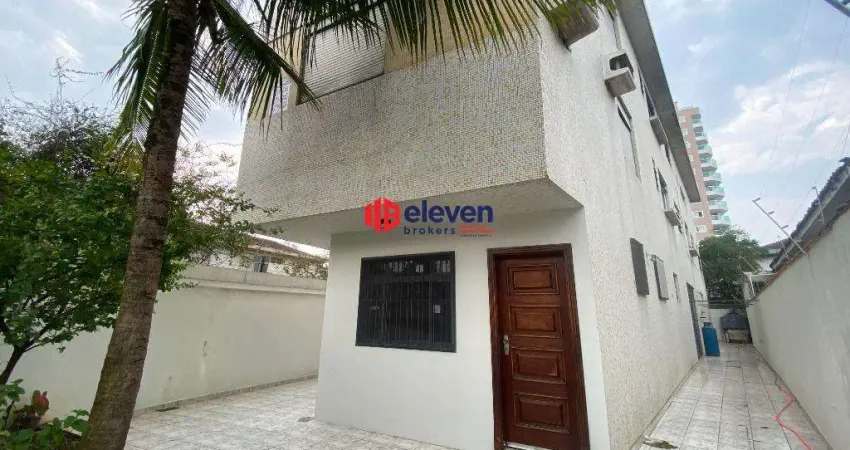 Prédio a venda com 3 Apartamentos e área de lazer no Boqueirão, Santos/SP