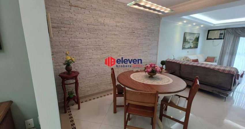 Apartamento à Venda com 3 Dormitórios e Lazer no Embaré – Santos/SP