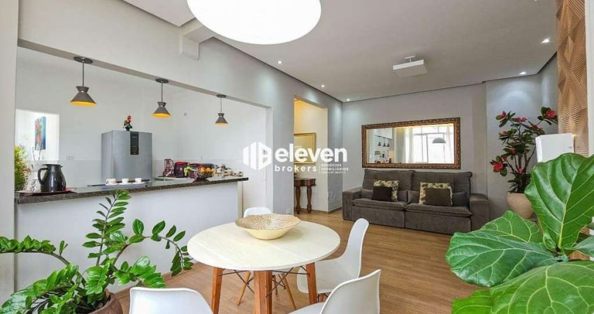 Apartamento Mobiliado - 3 dormitórios - Vista Mar
