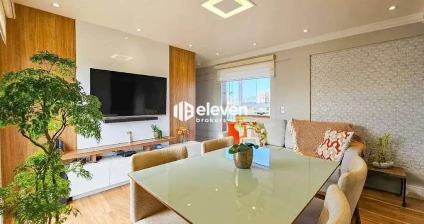 Garden Único com 75m² de Área Externa e Vista Panorâmica – Porto de Santos/SP