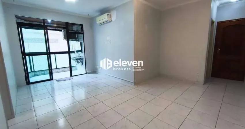 Apartamento para venda na quadra da praia na Aparecida em Santos