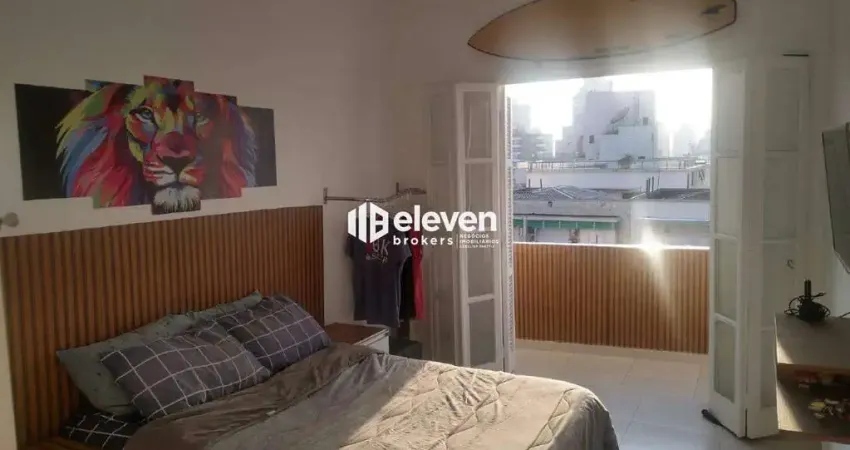 Apartamento à Venda 1 Dormitório | 55m² | Varanda Vista Mar | Boqueirão | Santos/SP