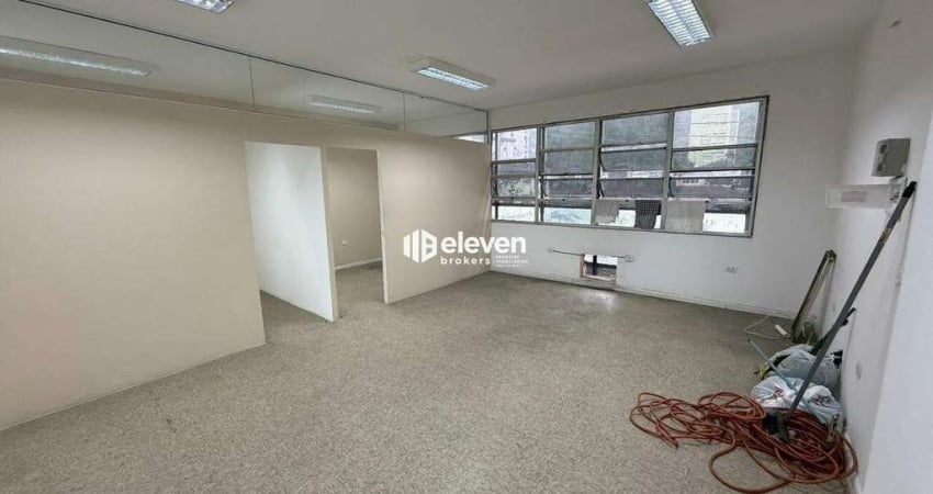 Sala Comercial para Aluguel | 68m² | Centro | Santos/SP
