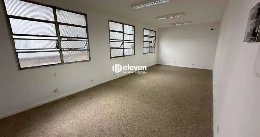 Sala Comercial para Aluguel | 36m² | Centro | Santos/SP