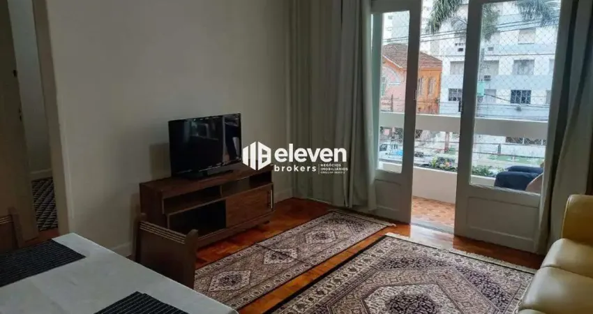 Amplo Apartamento com Sacada no Gonzaga – 3 Dorms | 20m da Rua Gastronômica