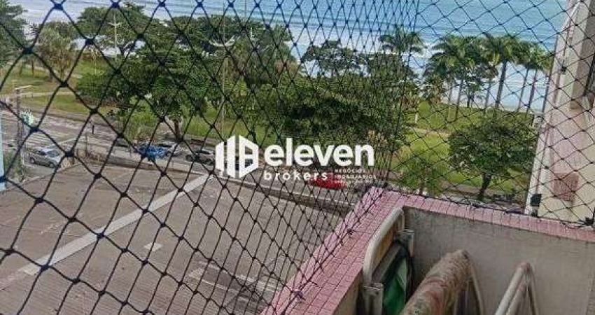 Apartamento Mobiliado com Vista Mar Lateral – 2 Dormitórios e Varanda