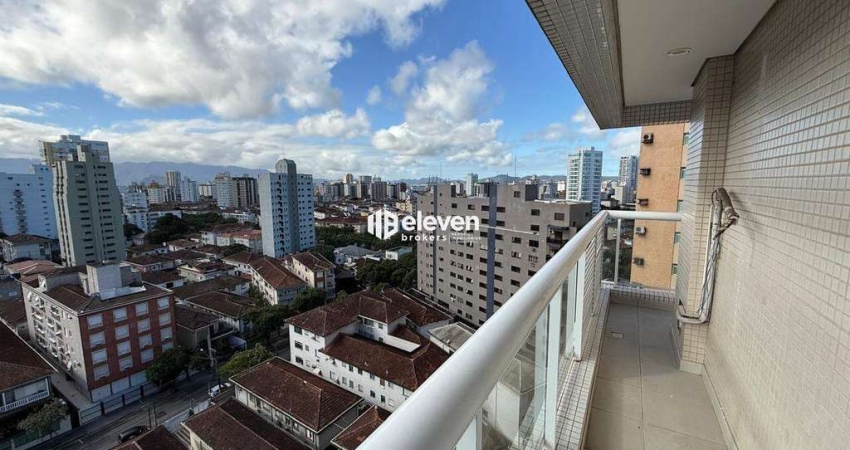 Apartamento para aluguel, 3 quartos, 2 vagas, Boqueirão - Santos/SP