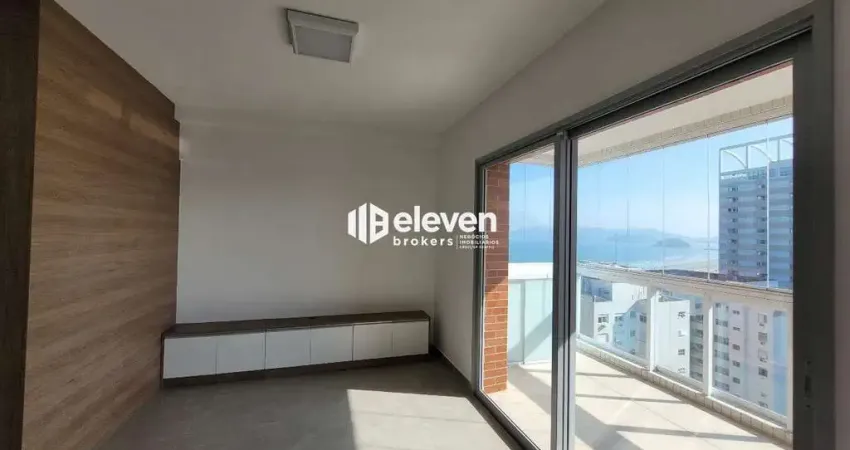 Apartamento com vista mar, 2 vagas e lazer completo – 46m², próximo ao canal 3 – santos/sp