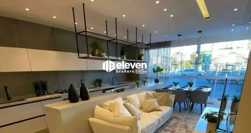 Revenda Exclusiva no Panorama Santos – 2 Dorms c/ Suíte, Varanda Gourmet e Obras Avançadas!