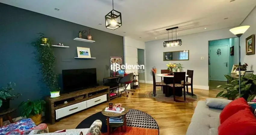 Apartamento reformado com 2 dormitórios, vaga demarcada e portaria 24h na vila matias