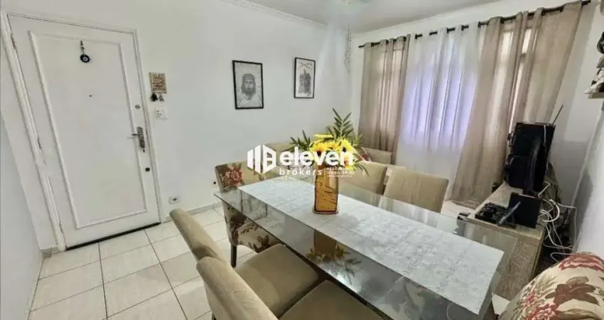 Apartamento à venda em vila mathias, santos – 75m², 1 banheiro, excelente localização e ótimo custo-benefício