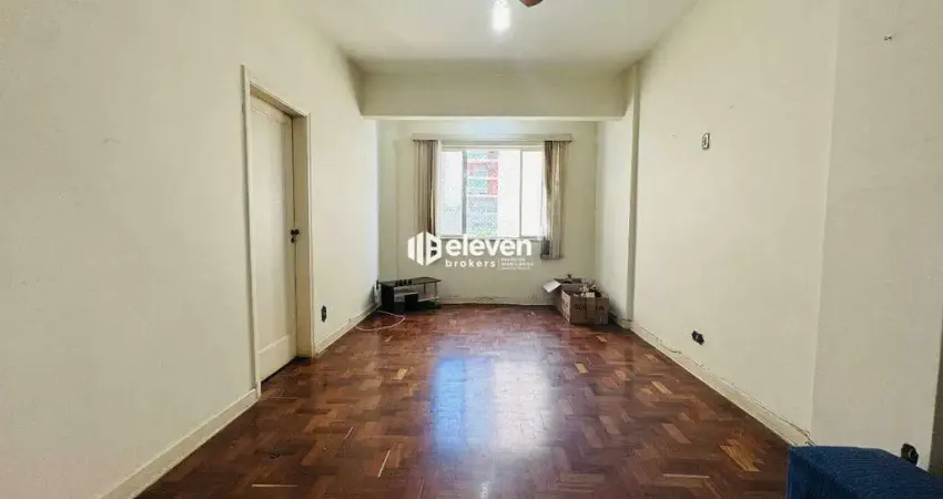 Apartamento 2 quartos na quadra da praia, boqueirão, santos – 96 m²