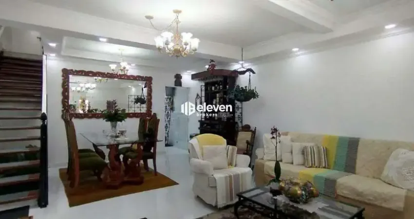 Casa residencial com 4 suítes, piscina e espaço gourmet em santos (encruzilhada) – 214 m²