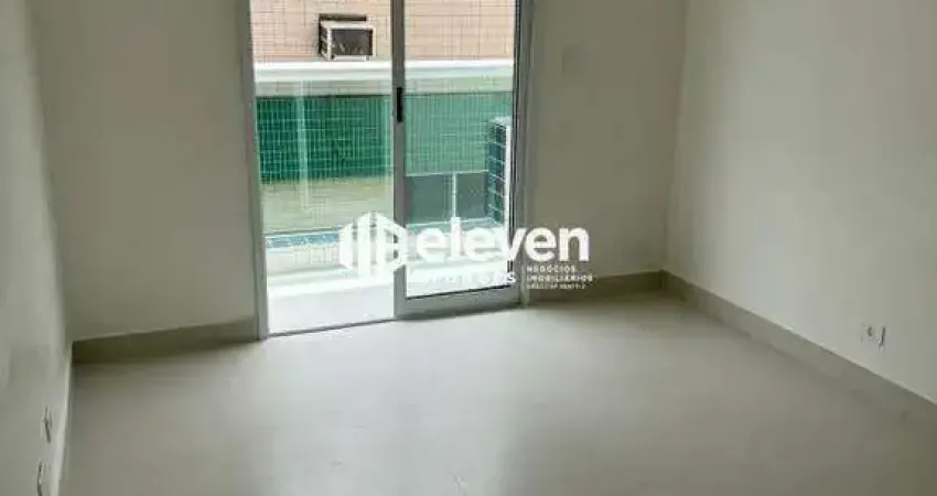 Apartamento 54 m² no centro de são vicente – 1 dormitório, 1 vaga coberta