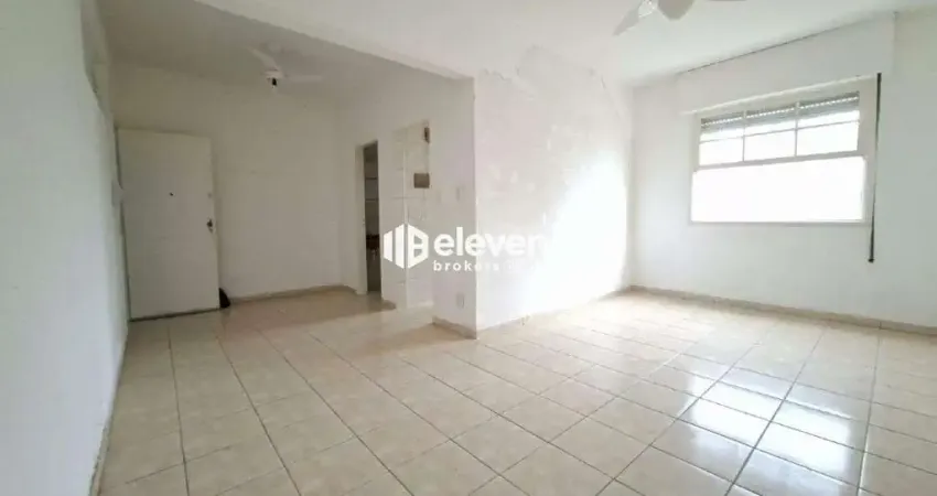 Apartamento residencial na avenida da praia no josé menino (santos) – área 39,5 m2 com vaga de garagem
