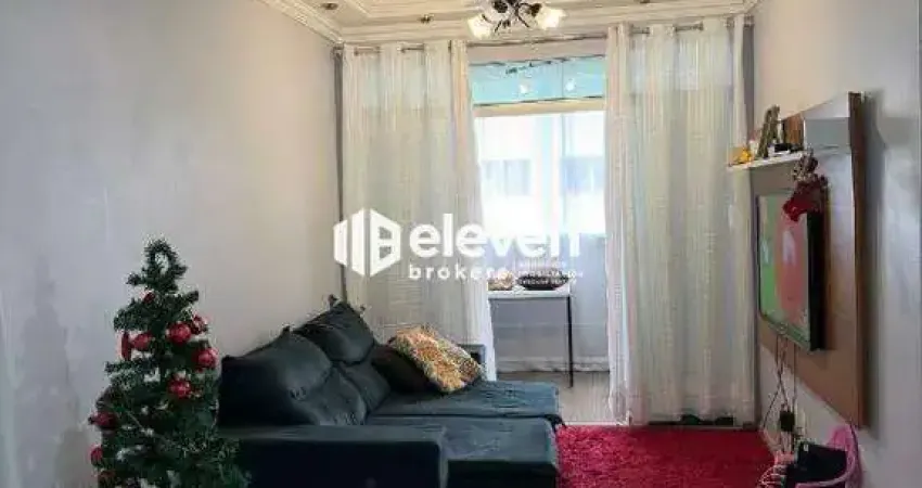 Apartamento à venda com 3 dormitórios no centro de são vicente – a 1 quadra da praia