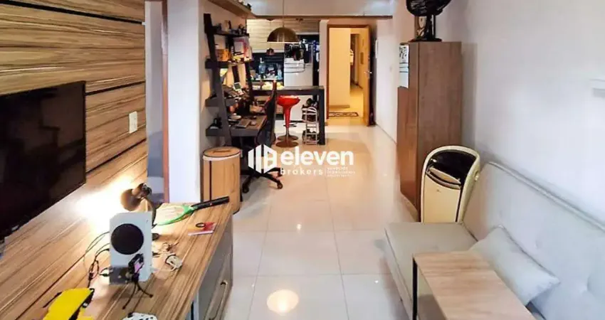 Apartamento à venda na encruzilhada, santos – 2 dormitórios, varanda, lazer completo.